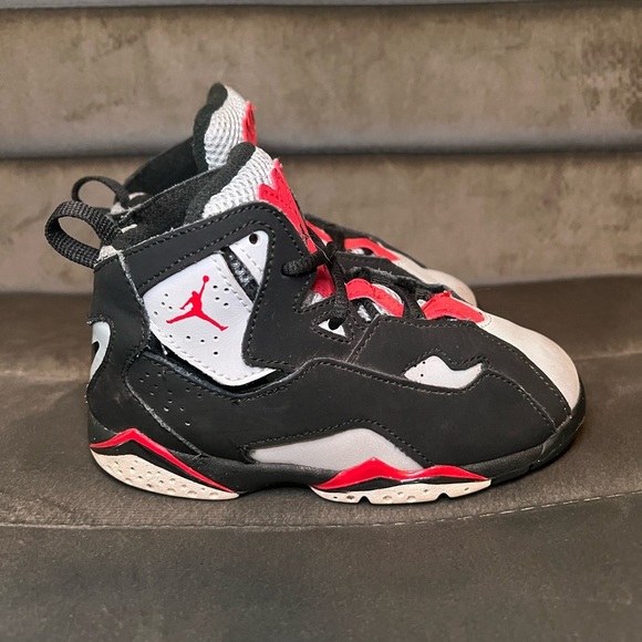 Air Jordan Retro 7 Unisex Children Kids Hightop Shoes Size 9C Great condition - Picture 1 of 6